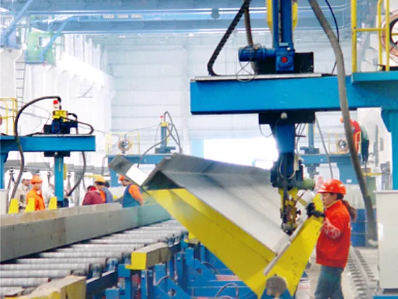 Автоматическая консольная установка для сварки балок серии INXBH, INTEGRAL