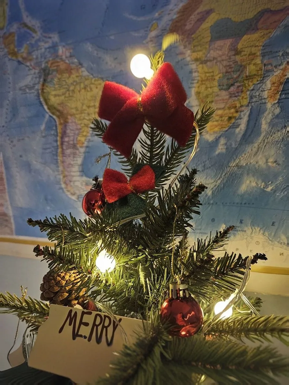 Елка искусственная настольная 50 см