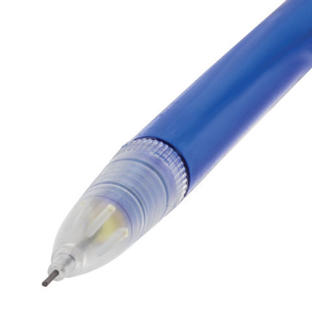 Карандаш механический 0,5 мм, STAFF "College" MP-425, ластик, корпус тонированный синий, 181426