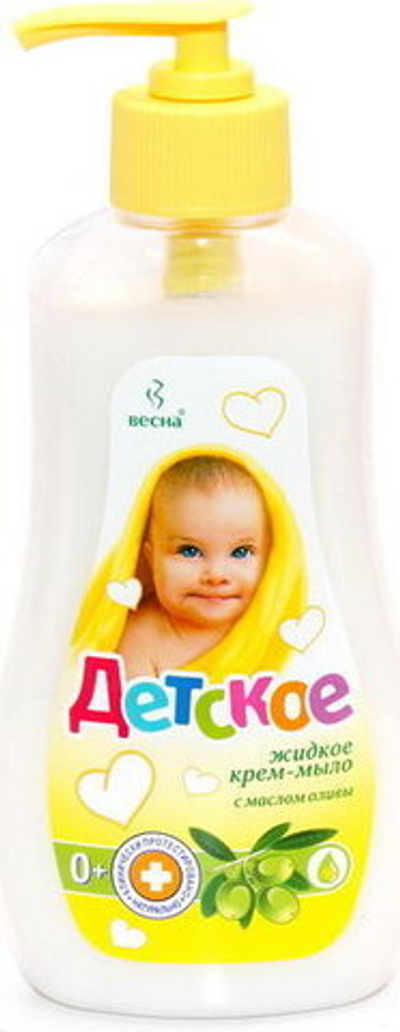 Детское крем- мыло жидкое 280 г(с маслом оливы)
