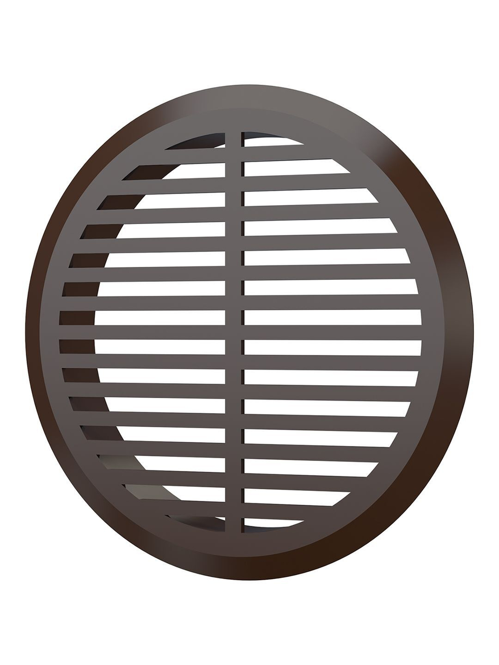 Решетка вентиляционная ДП фланец D45 переточная D50 пластик Brown 4 шт ERA