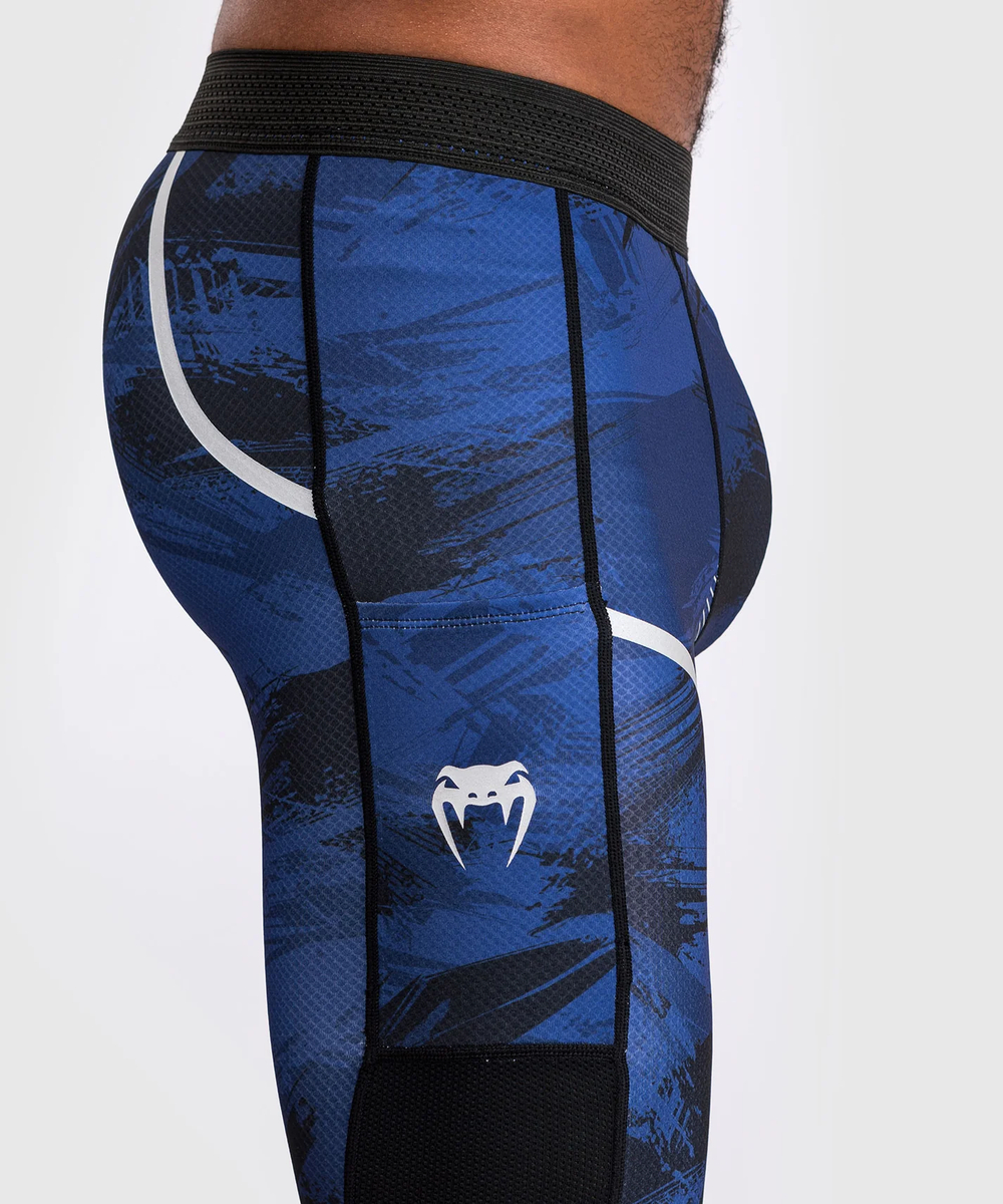 Компрессионные штаны Venum Electron 3.0 Navy Blue