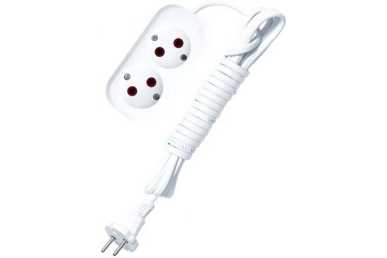 Удлинитель UNIVersal У6-011 ШВВП 2*0,75 2гн.3м.