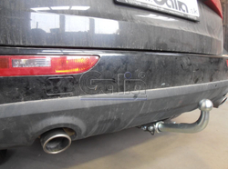 Фаркоп оцинкованный Galia A046C для Audi Q5 2008-2016(паспорт и сертификат в комплекте)(без электрики)