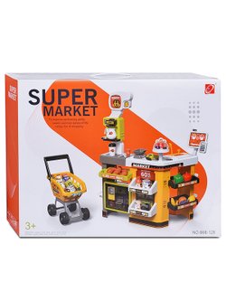 Игровой набор супермаркет 65 предметов (668-128)