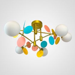Потолочная Люстра Light Of Matisse B D80 Gold Multicolor By Imperiumloft