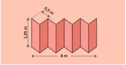 Подложка гармошка Solid для полов с подогревом 1050*8000*1,8мм