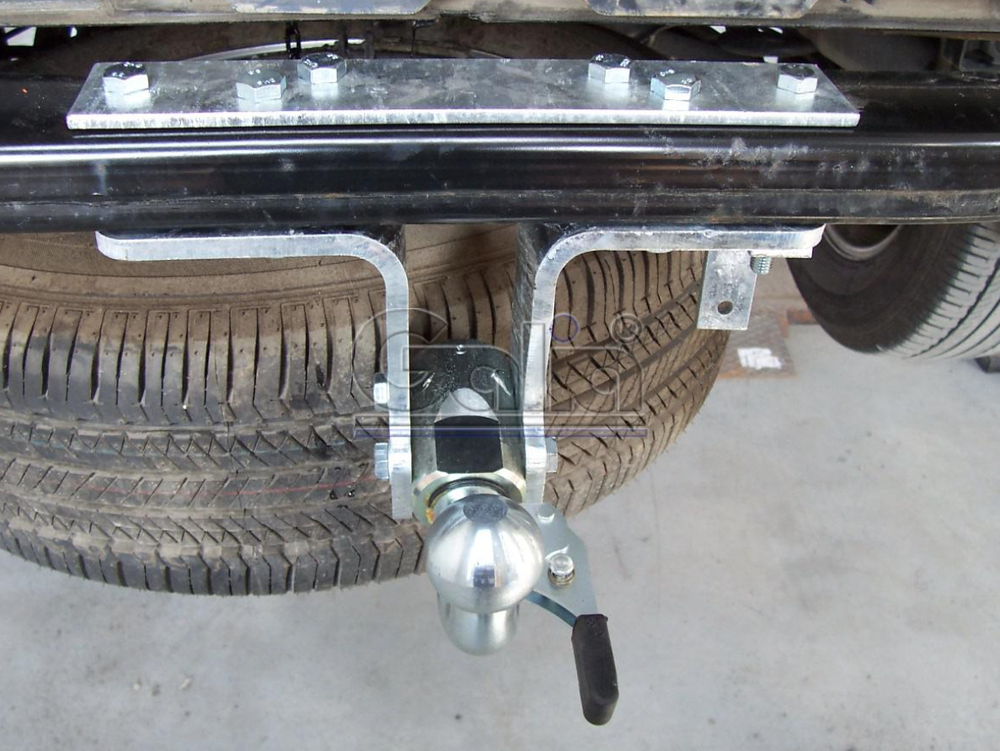 Фаркоп оцинкованный Galia N041C для Nissan Pathfinder 2004-2014(паспорт и сертификат в комплекте)(без электрики)