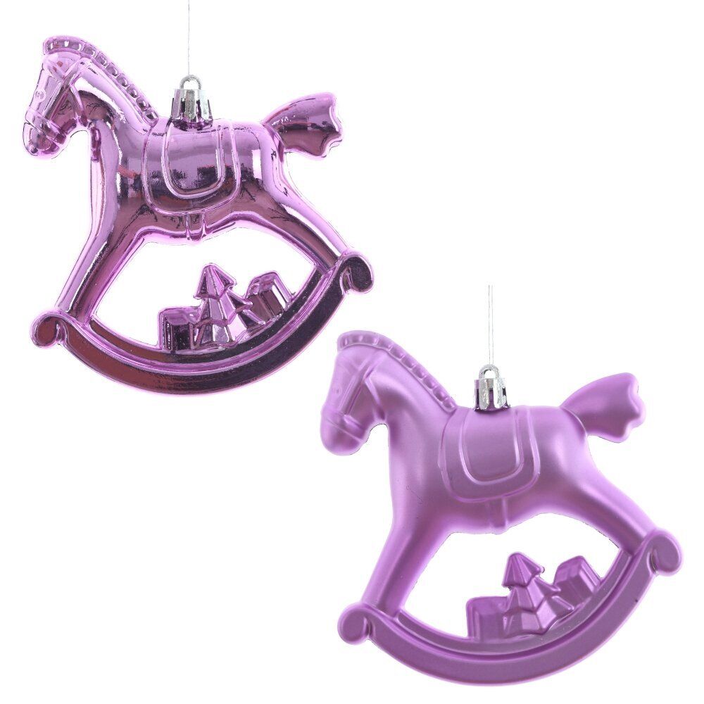 GAEM Набор из 2шт, Украшение новогоднее "Лошадка", L11 W5 H10 см