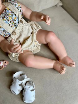 Кукла Реборн виниловая 55см в пакете (FA-022)