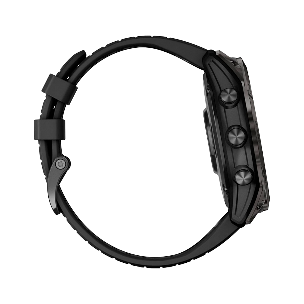 Умные часы Garmin Epix Pro (Gen 2), 51mm, Sapphire Edition Carbon Gray DLC Titanium with Black Band (010-02804-01)