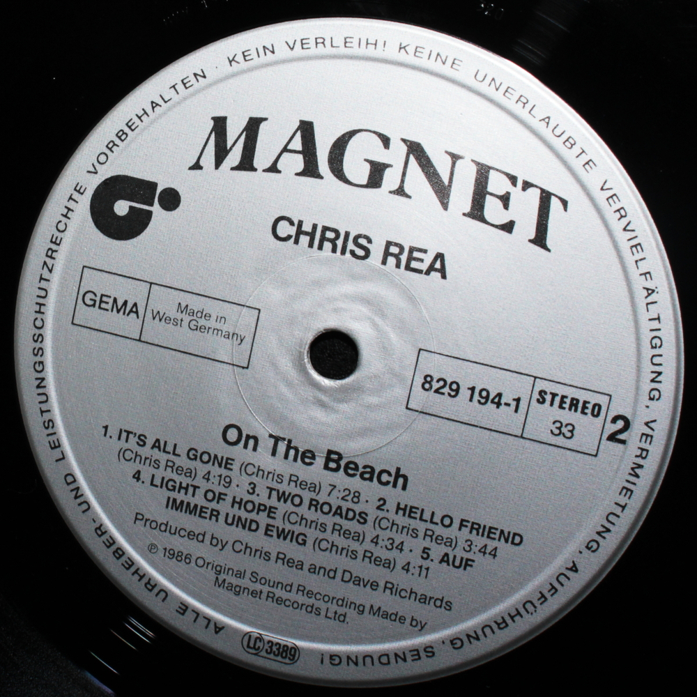 Chris Rea / On The Beach (LP)
