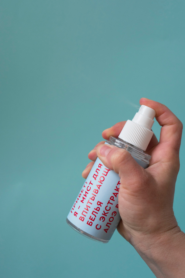 Мист для впитывающего белья с экстрактом алоэ вера