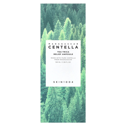 SKIN1004, Madagascar Centella, чайная трика, облегчение, ампула, 100 мл (3,38 жидк. унц.)