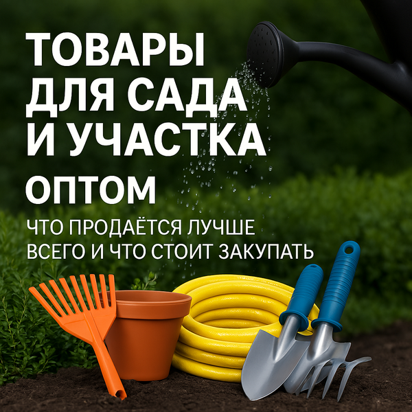 Лучшие товары для сада и участка оптом: что закупать в сезоне
