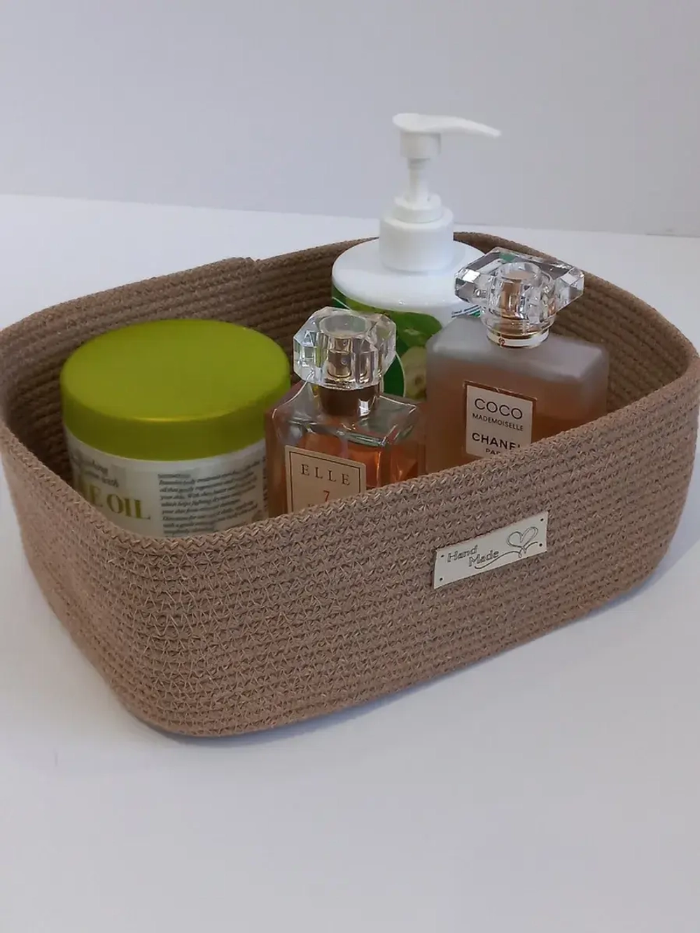 Корзина для хранения плетеная