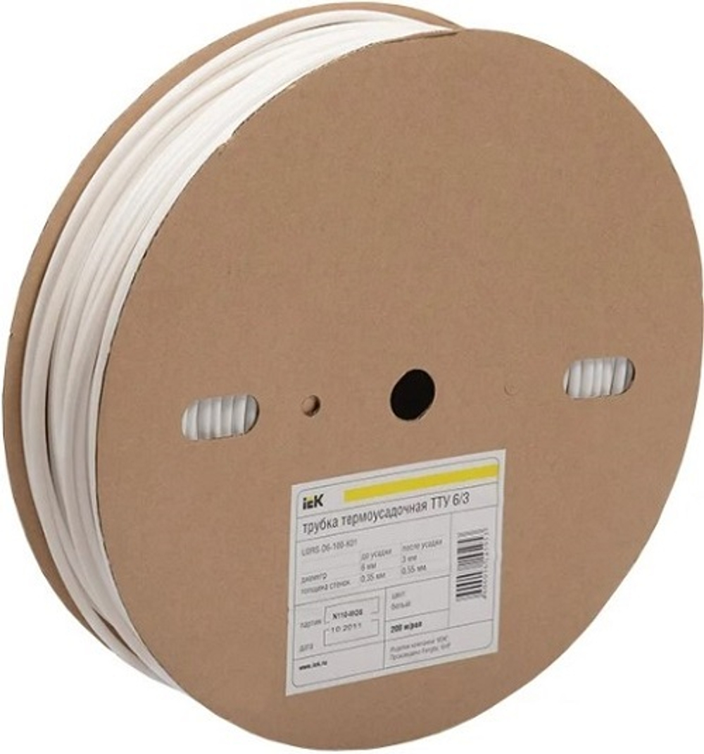 Трубка термоусадочная IEK UDRS-D25-50-K07