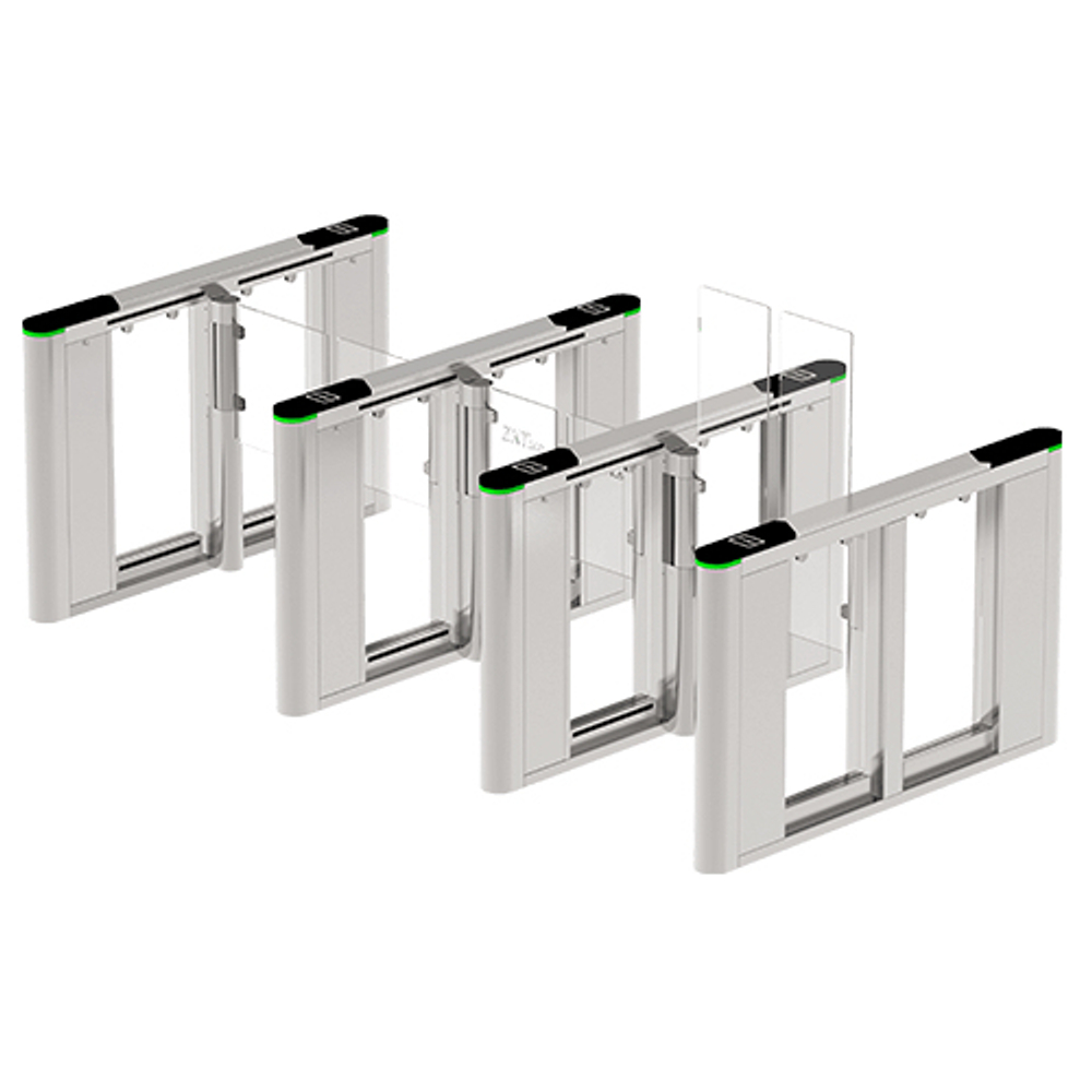 ZKTeco SBTL8011, турникет скоростной проход с контроллером и RFID считывателями