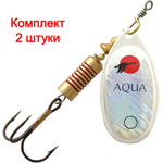 Блесна вертушка AGLIA 06,0g, лепесток № 3, цвет A0-06