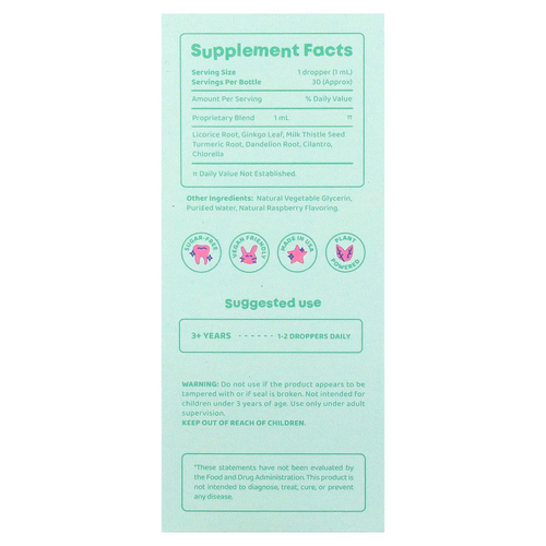 JoySpring, DetoxZee Herbal, 30 мл (1 жидк. Унция)