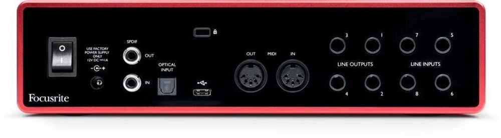 Внешняя звуковая карта Focusrite Scarlett 18i8 3rd Gen