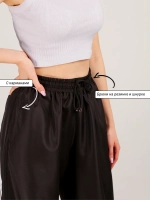 Брюки с лампасами crystal