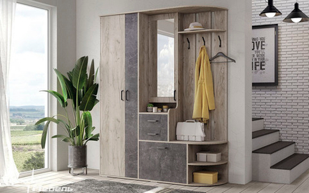 Берта прихожая Ателье темное