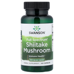 Swanson Vitamins, Full Spectrum®, гриб шиитаке, 500 мг, 60 капсул
