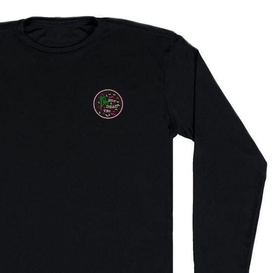 Нашивка термоаппликация на одежду и на рюкзак. Not Dead Yet