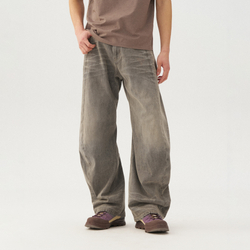 Джинсы Nothomme Monterest Year of the Horse Limited Edition Vintage Washed Distressed 3D Curved Loose Fit Jeans