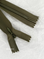 Молния потайная неразъемная хаки 263