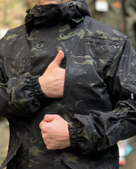 Костюм Горка 6М "Чёрный мультикам" с флисом, Рип-стоп (Беларусь)