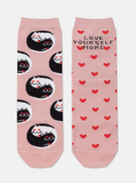 CONTE HAPPY Хлопковые носки с рисунком «Love yourself»