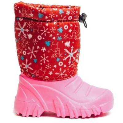 Сапоги зимние Аляска детские на кулиске, микс р. 28/29