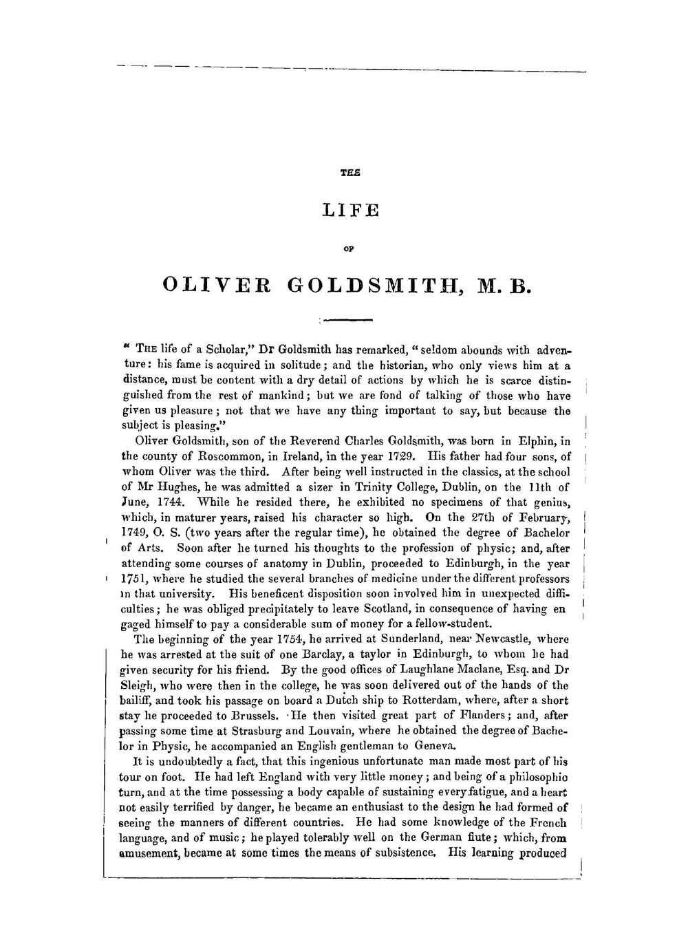 Goldsmith's Vicar of Wakefield, Citizen of the World, Poetical Works, Etc | Goldsmith Oliver