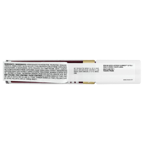 Revlon, Super Lustrous Glumber™, масло для губ, оттенок 006 слива, 3,8 мл (0,13 жидк. унции)