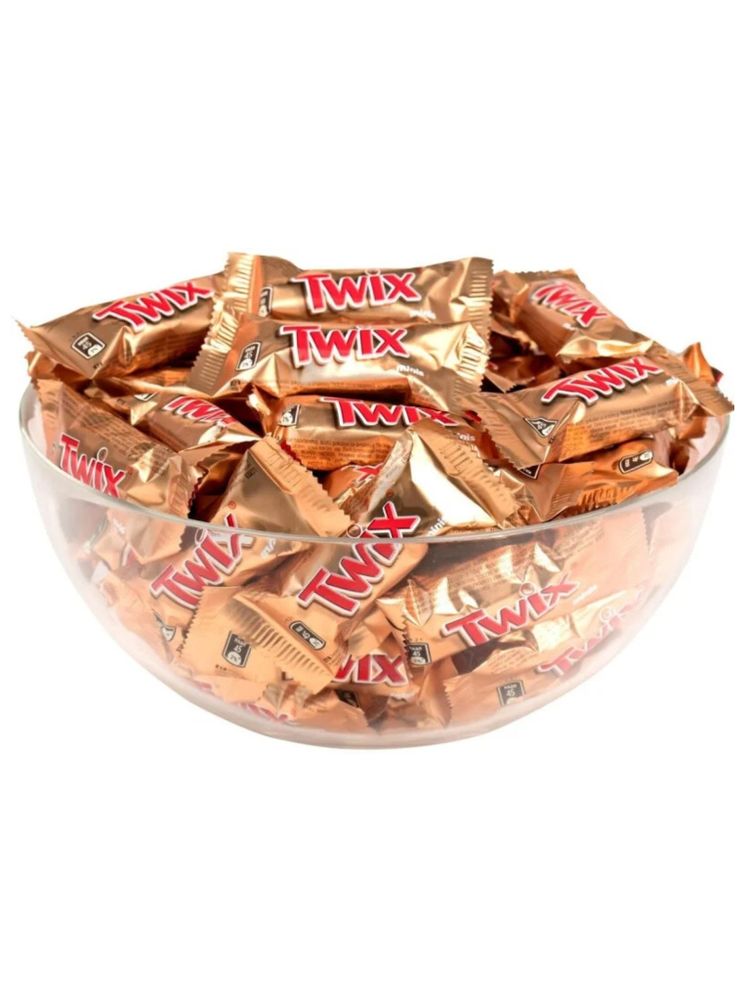 Шоколадные батончики Twix Minis 7 кг