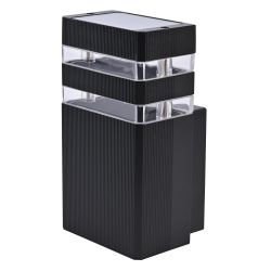 UUL-S17A 60W-E27 IP65 BLACK Светильник уличный. под лампу Е27. Архитектурный накладной. Корпус черный. TM Uniel