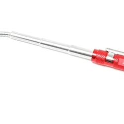 Фонарь телескопический с магнитом 1LED (L:148-365мм), в блистере Forsage F-686ML1