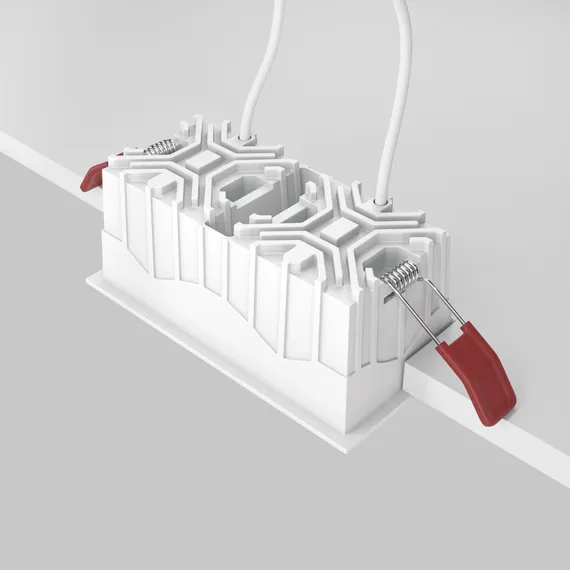 Встраиваемый светильник Альфа / Alfa LED 20 Вт 4000 К 36° с функцией диммирования Technical dl043-02-10w4k-d-sq-wb