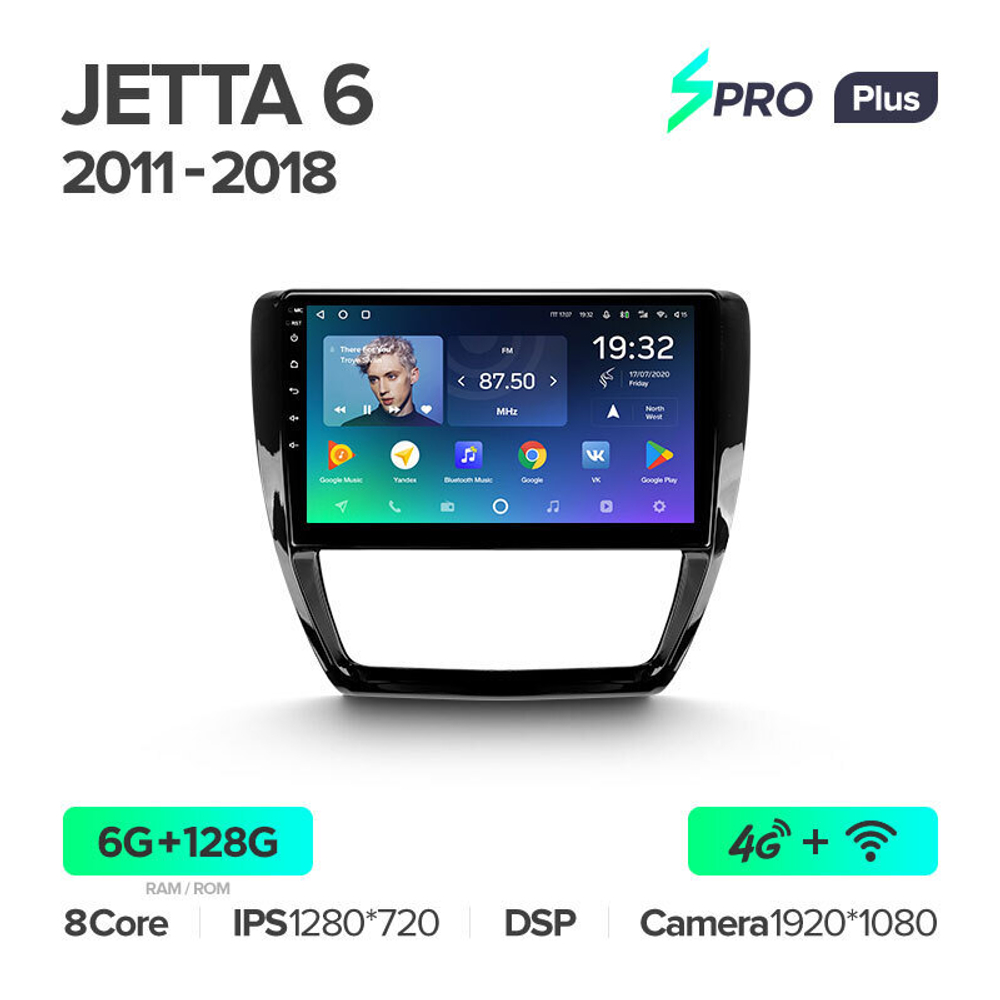 Teyes SPRO Plus 10.2" для Volkswagen Jetta 2011-2018