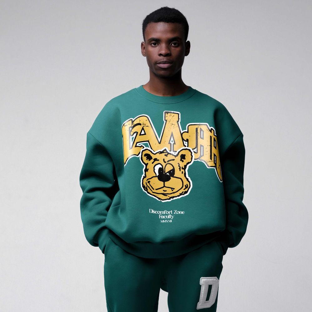 Купить Толстовка ПАЛМ Зеленая Толстовка ПАЛМ Зеленая