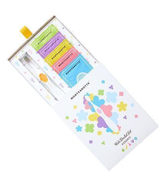 Montcarotte Kids Dental set- Желтый детский набор
