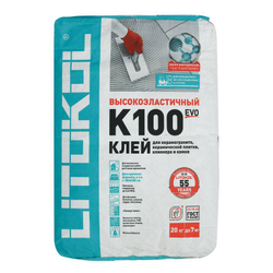 Клей для плитки Litokol Hyperflex K100 С2TЕ S2 20 кг