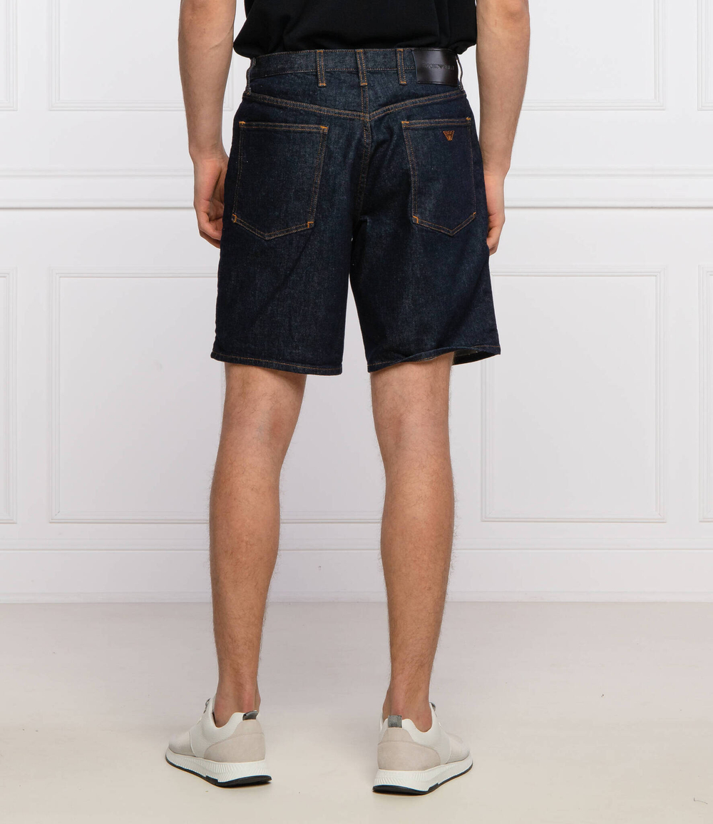 Джинсовые шорты Emporio Armani - темно-синий(3K1PS1 1DY8Z)