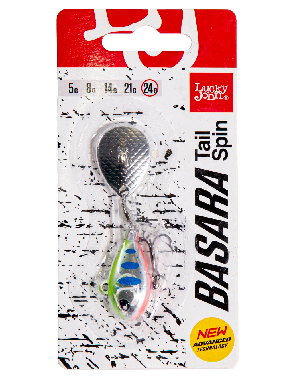 Тейл-спиннер Lucky John BASARA TAIL SPIN 24г, цвет 017