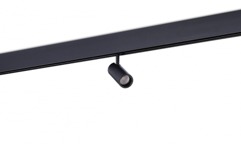 Светодиодный светильник Alpha для SPACE Track system 5Вт, D35xL80 мм, 362Лм, 36°, 4000К, недиммируемый, Ra&gt;90, черный