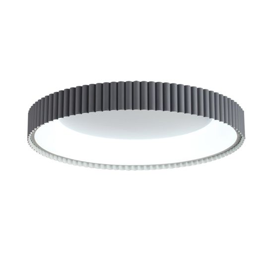 7765/56L AVRA LED SN 576 Светильник металл/белый/серый LED 56Вт 3000/4000/6000K D500 IP43 ССТ SHARMEL