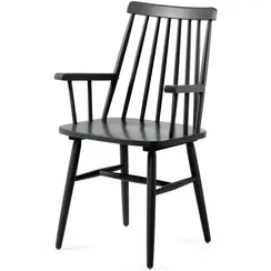 Стул с подлокотниками Kristie черный