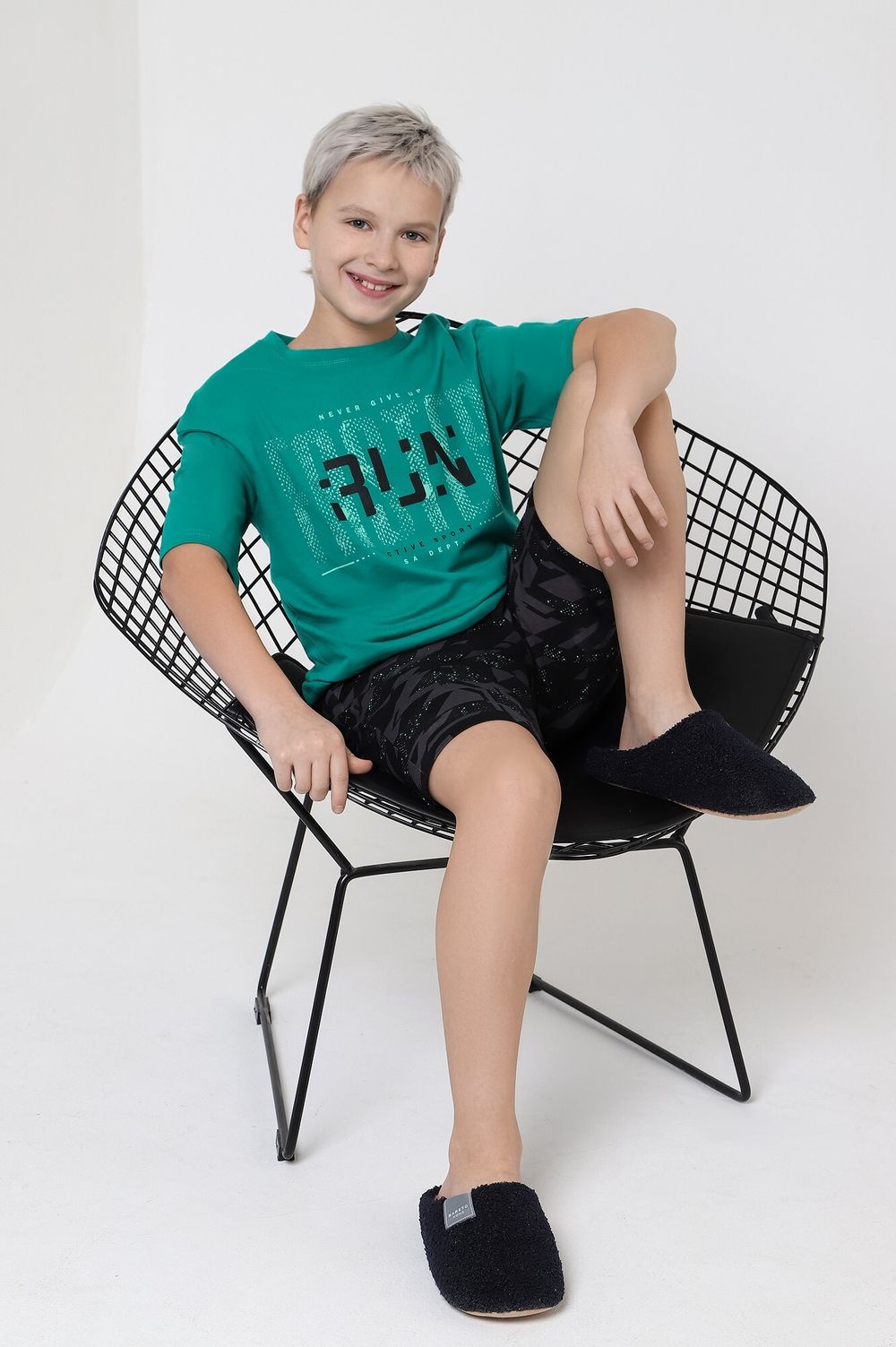 Костюм для мальчика Галилео-2 Виотекс ЗЕЛЁНЫЙ